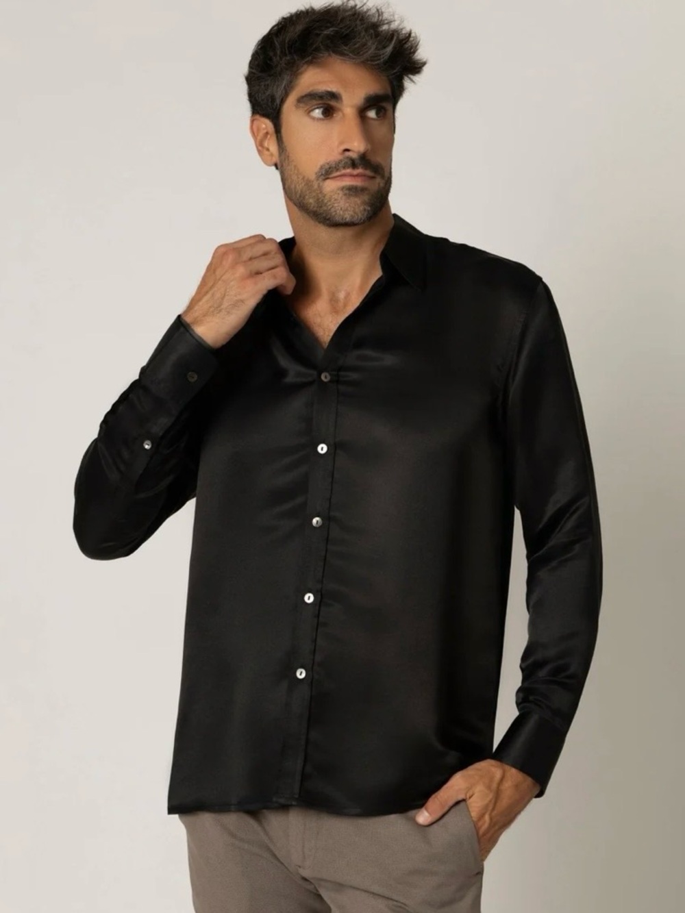 Tara Sartoria Artisan Silk Shirt